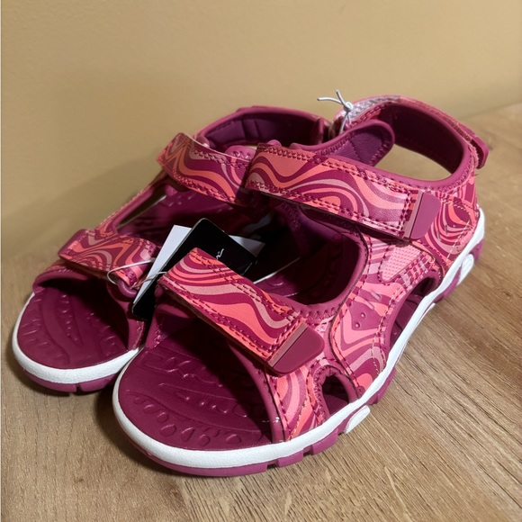 Eddie Bauer Girls’ Strap Sandals - Pink 2 - Picture 1 of 5